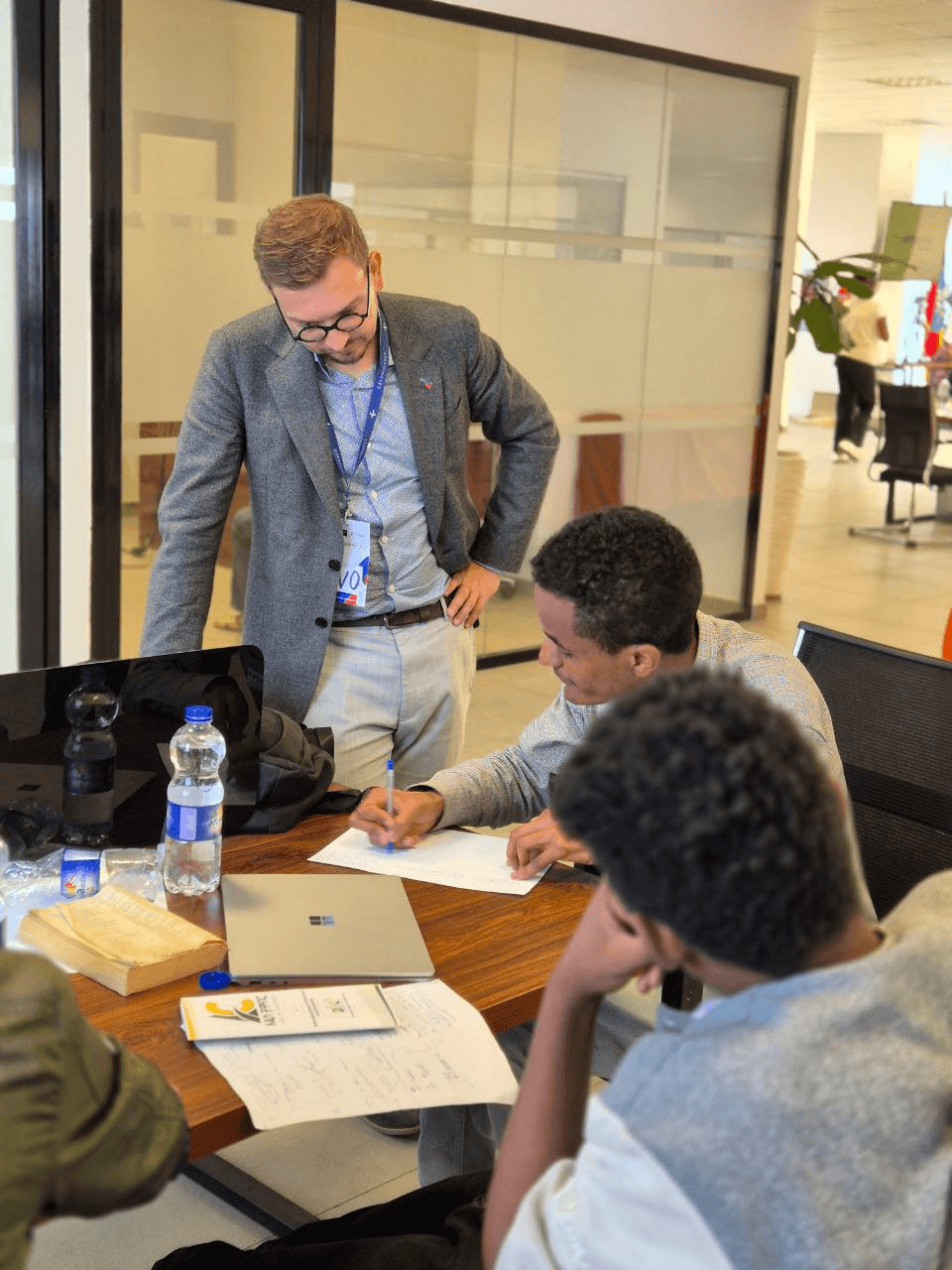 Zypher team collaborating in a discovery session